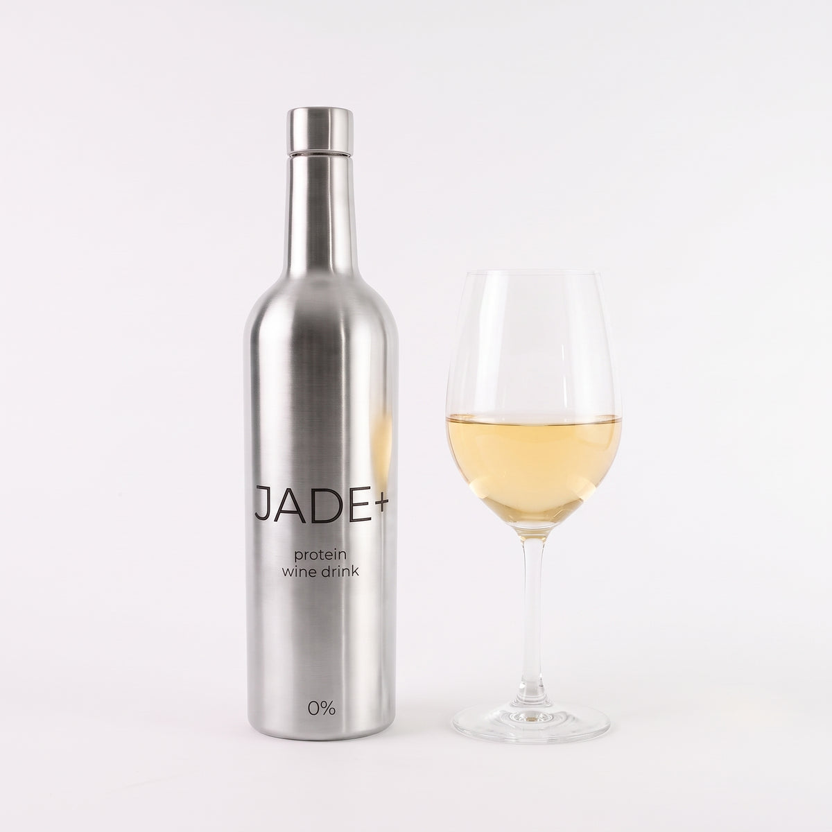JADE+ Sparkling White | Non-Alcoholic Protein Drink 0.0%